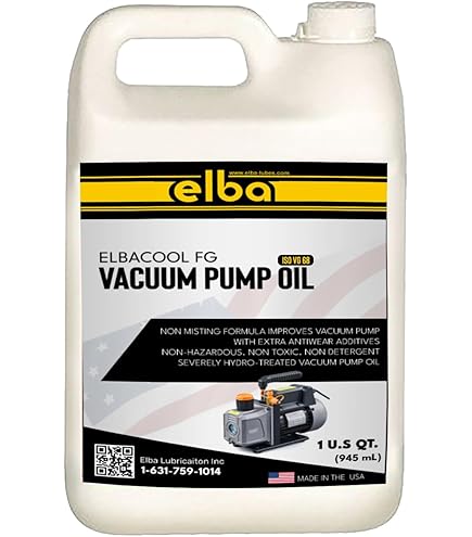 Vacuum Pump Oil, Yellow, 1 gal.: Amazon.com: Industrial